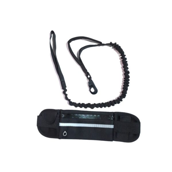 Guia Antipuxão com Bolsa Impermeável 1,3m Preta Champ