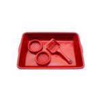 Kit Caixa de Areia Higiênica para Gatos, Pá, e Dois Comedouros, em Diversas Cores - Imagem 4