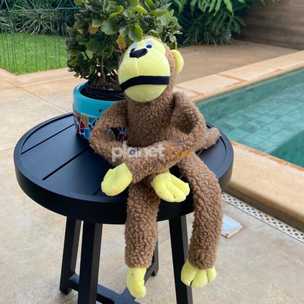 Brinquedo Macaco Pelúcia com Som