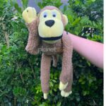 Brinquedo Macaco Pelúcia com Som - Imagem 3
