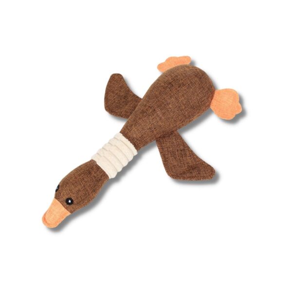 Brinquedo de Pelúcia Ganso Marrom - com Som