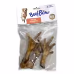 Kit com 3 Pés de Galinha Mordedor Natural Petisco - Imagem 2