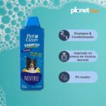 Shampoo 2 em 1 Pet Clean 700ml Neutro - Imagem 2
