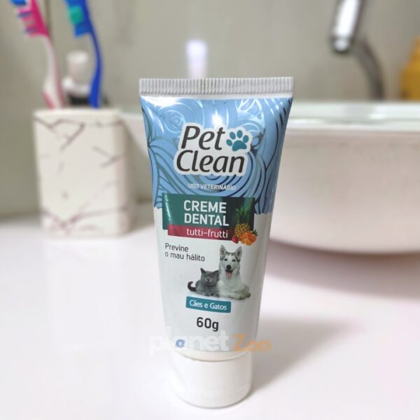 Creme Dental Pet Clean 60g Tutti Frutti